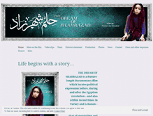 Tablet Screenshot of dreamofshahrazad.com